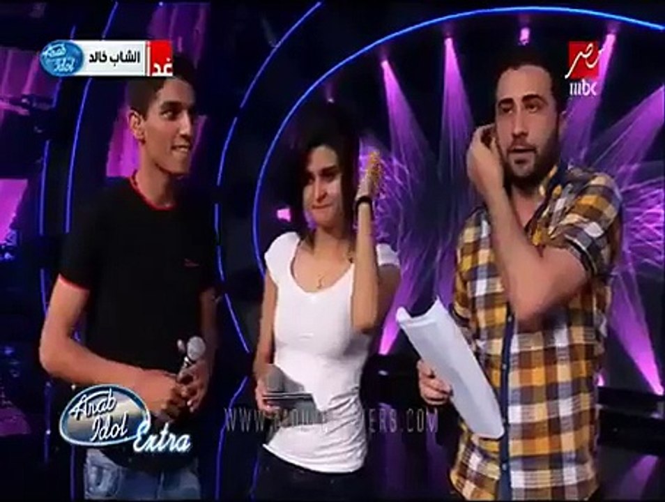 كواليس حلقه محمد منير في ( Arab Idol ) ,, ( كــــامـــــله ) - video  Dailymotion