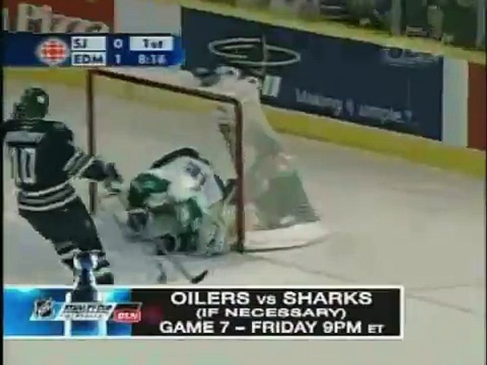 San Jose vs. Edmonton - Round #2, Game #6 2006 NHL Playoffs