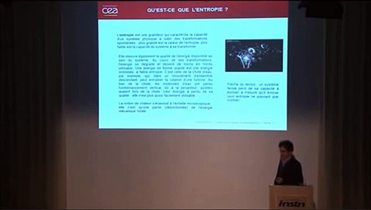 Qu'est-ce que l'Entropie ?