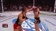 Female UFC Fighter's Ear Explodes