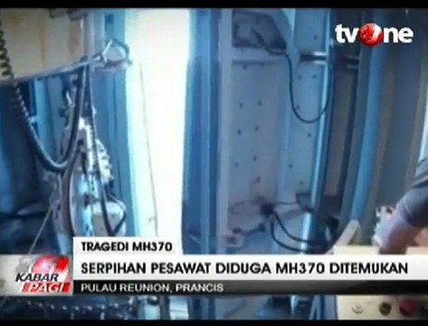 Serpihan MH370 ditemui di Pulau Reunion