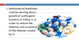 Various Types of Antibacterial Medicines