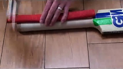 How to put Grip on Cricket Bat with a Shopper