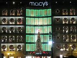 Macy's Holiday Light Display Union Square San Francisco California 2008