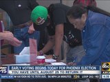 Early voting begins today for Phoenix election