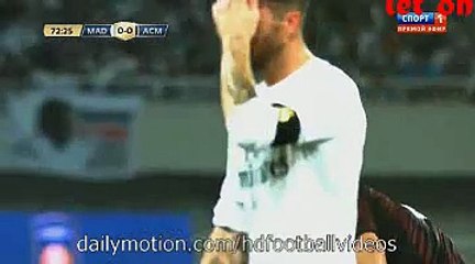 Jose Mauri Fantastic shoot Real Madrid 0-0 Milan 30.07.2015 HD