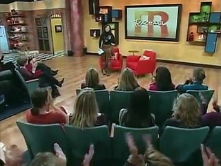 Rachael Ray Leather Miniskirt, Boots & Pantyhose
