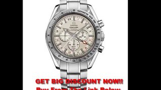 SALE Omega Men's 3581.30.00 Speedmaster Broad Arrow GMT Automatic Chronometer Chronograph Watch