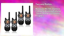 Motorola Mr350r Outdoor Camping Hunting Fishing 35mile Range 22channel Frsgmrs