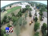 Gujarat Floods - An aerial view of the affected area, Banaskanatha - Tv9 Gujarati