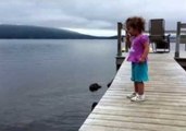 Duck Breaks Little Girl's Heart...Again!