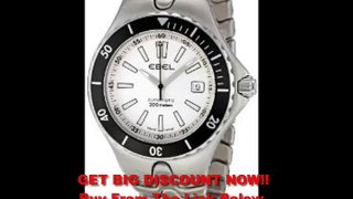 SPECIAL DISCOUNT Ebel Men's 1215462 Sportwave Diver White Dial Watch