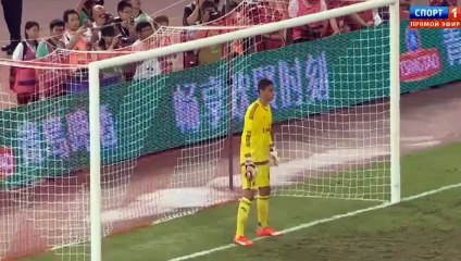 Penalty Shootout Real Madrid 0-0 (10: 9) Milan 30.07.2015