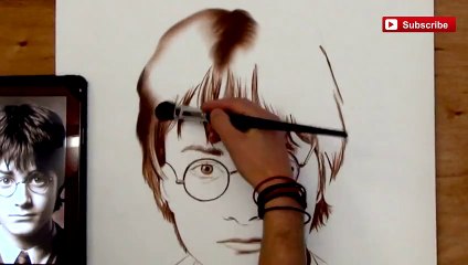 Harry Potter AMAZING Speed Painting (How to Draw) - Dailymotion-Video