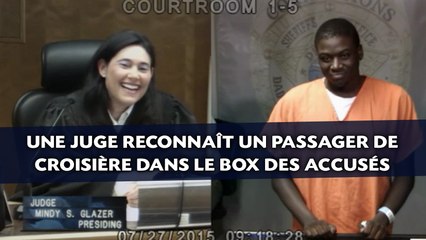 Une juge reconnaît un passager de croisière dans le box des accusés