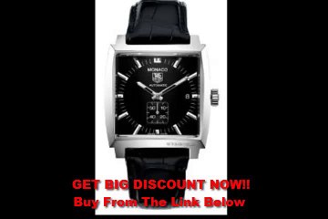 BEST PRICE TAG Heuer Men's WW2110.FC6177 Monaco Automatic Leather Strap Watch