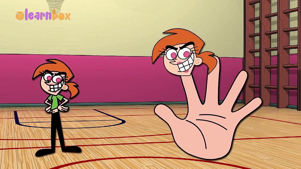 The Finger Family Rhyme [The Fairly Odd PARENTS Cartoon] Family Rhymes - Children Nursery