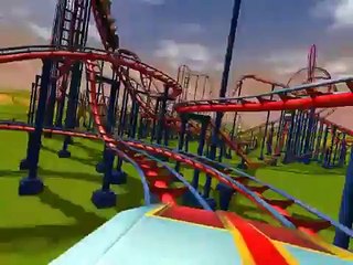 RCT3  MAEGA COASTER 2!!!! by pollpoll94 (the best coaster u will ever see)