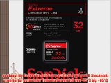 SanDisk Extreme Compact Flash 32GB Speicherkarte