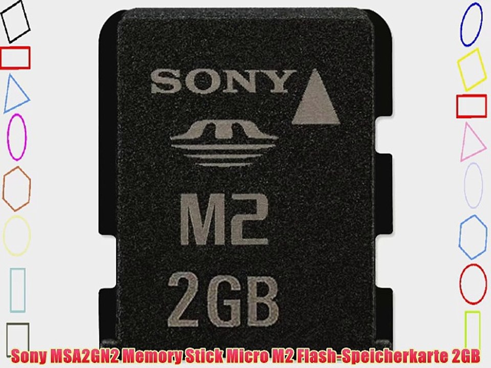 Sony MSA2GN2 Memory Stick Micro M2 Flash-Speicherkarte 2GB