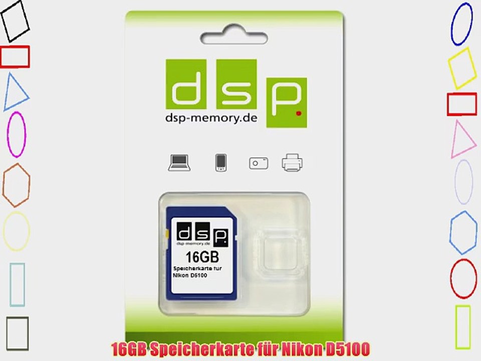 16GB Speicherkarte f?r Nikon D5100