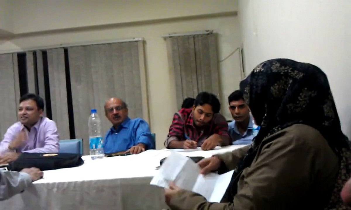 masooma sherazi at press club karachi