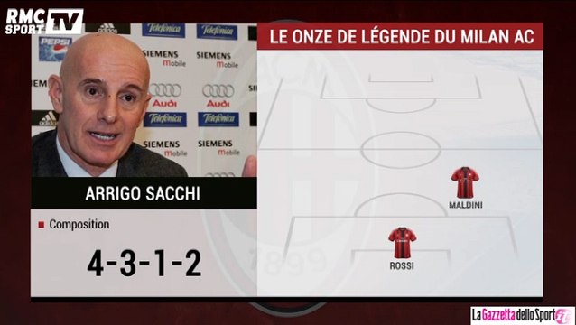 Le Onze de légende du Milan AC selon Adriano Galliani