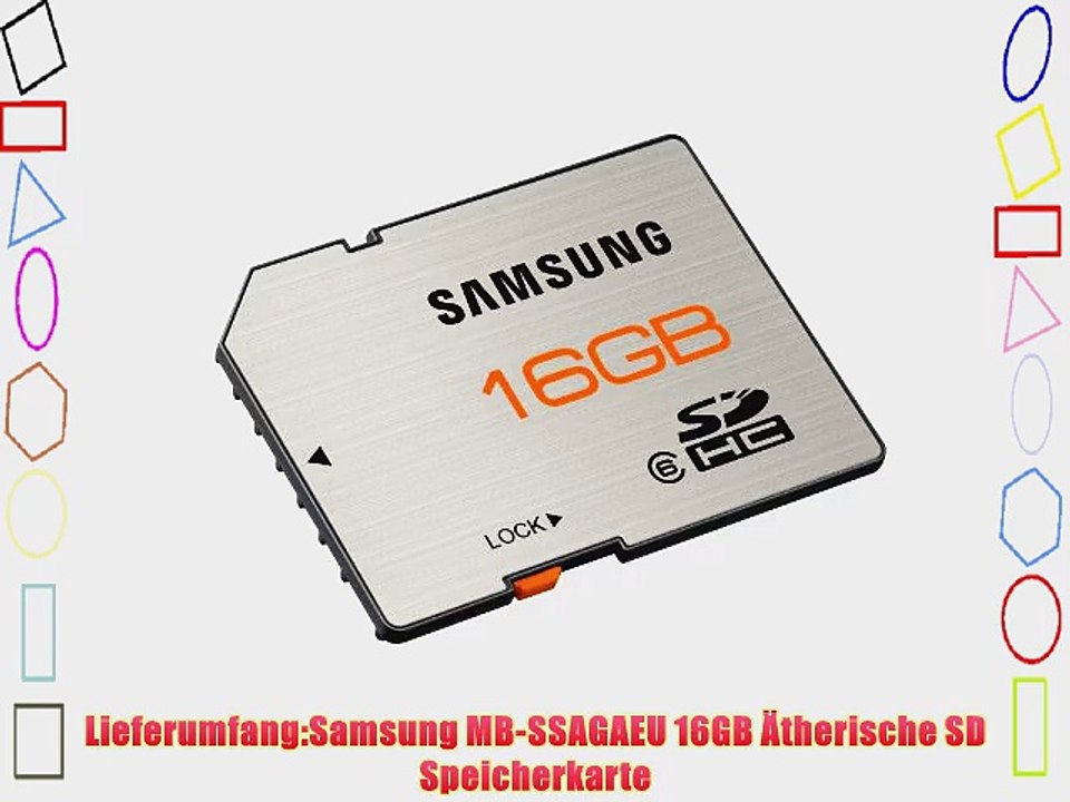 Samsung SDHC 16GB Class 6 Speicherkarte (MB-SSAGAEU)