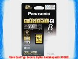 Panasonic RP-SDUB08GAK Class 10 SDHC 8GB Speicherkarte (UHS-I)
