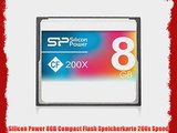 Silicon Power 8GB Compact Flash Speicherkarte 200x Speed
