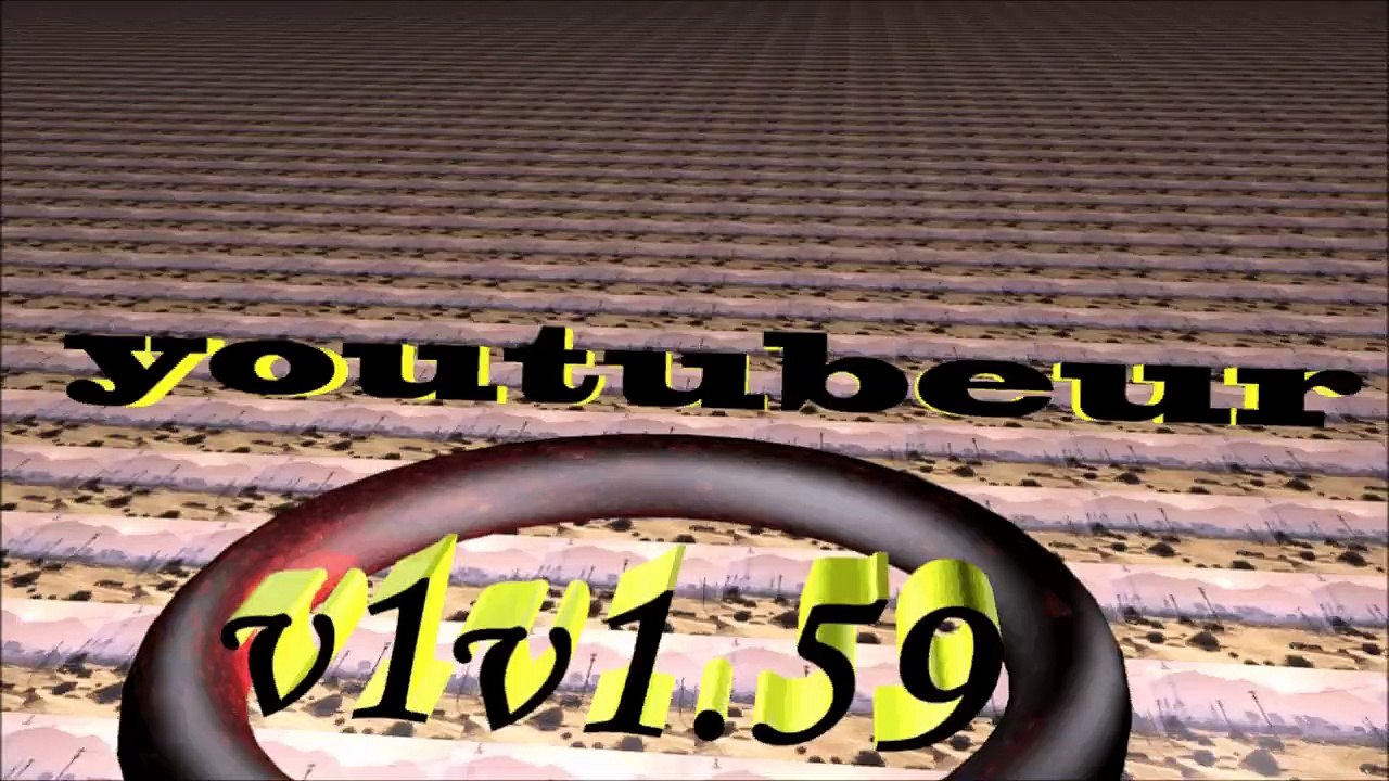 mon intro youtube ( je debute sur cinema 4d )
