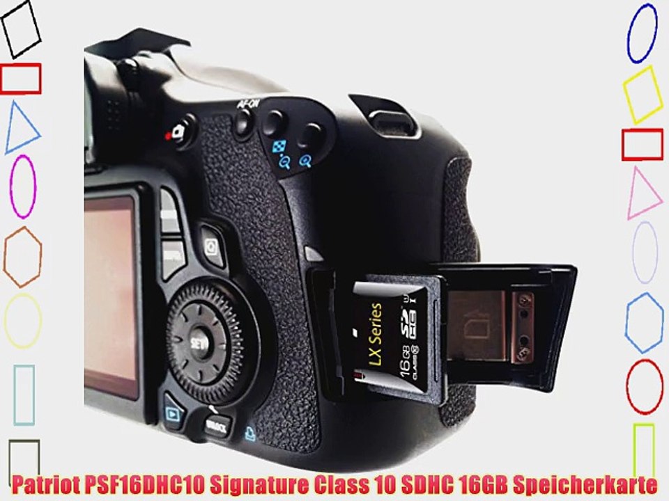 Patriot PSF16DHC10 Signature Class 10 SDHC 16GB Speicherkarte