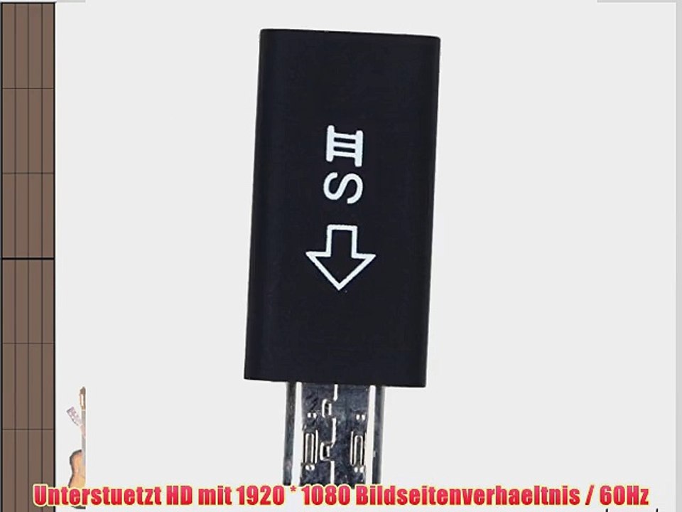 DBPOWER? HDMI Camera Connection Kit 5-in-1: HDMI USB OTG [on-the-go] Anschluss SD SDHC MMC