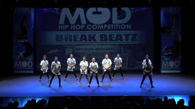BREAK BEATS 2º puesto Absoluta regional MOD Mallorca 2015