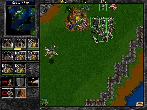 Warcraft II: Tides of Darkness [Люди] Битва у озера Дэрроу