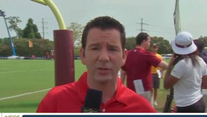 Rapoport shows off his footwork