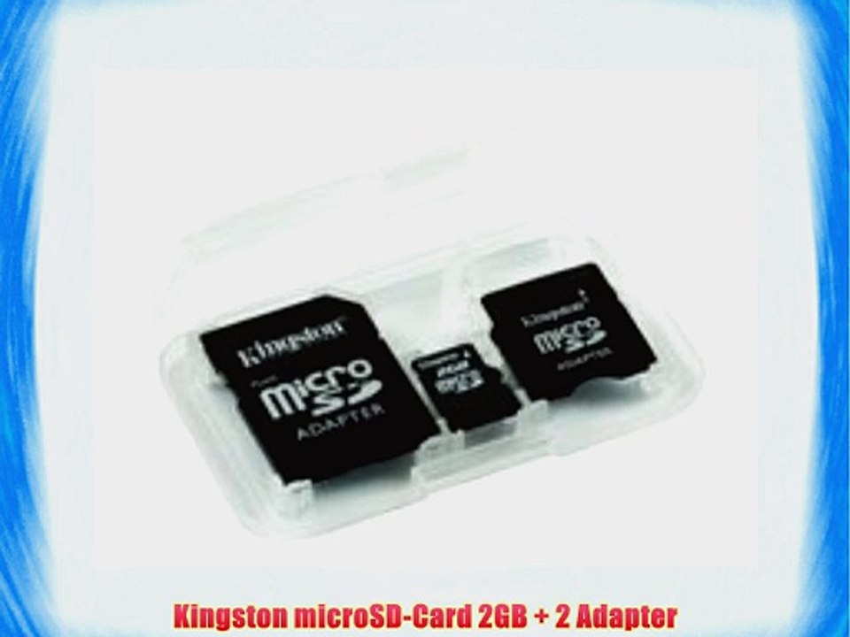 Kingston microSD-Card 2GB   2 Adapter