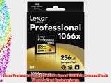 Lexar Professional 256GB 1066x Speed 160MB/s CompactFlash Memory Card Speicherkarte