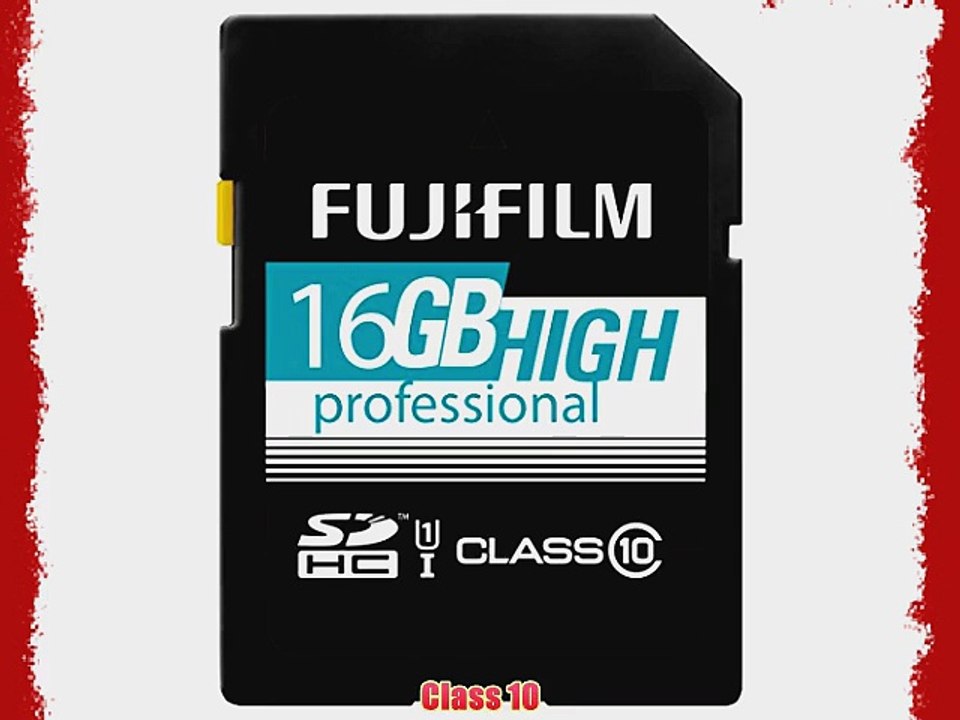 Fujifilm High Professional C10 UHS-I 16GB SDHC-Speicherkarte