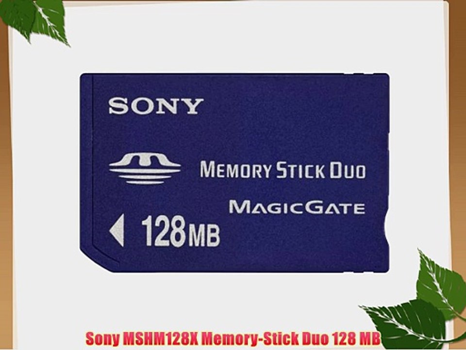 Sony MSHM128X Memory-Stick Duo 128 MB
