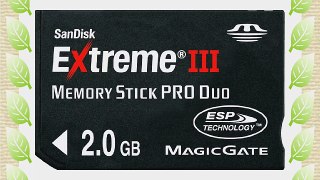 Sandisk Extreme III MS 2.0 GB Memory Stick Card 2.0 GB Pro Duo