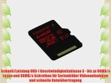 Kingston SDCA3/64GB microSDHC/SDXC Speicherkarte (UHS-I U3 90R/80W)