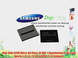 Digi-Chip 32GB Micro-SD Class 10 UHS-1 Speicherkarte f?r Sony Xperia Z Z2 ZL T3 ZR Z Ultra