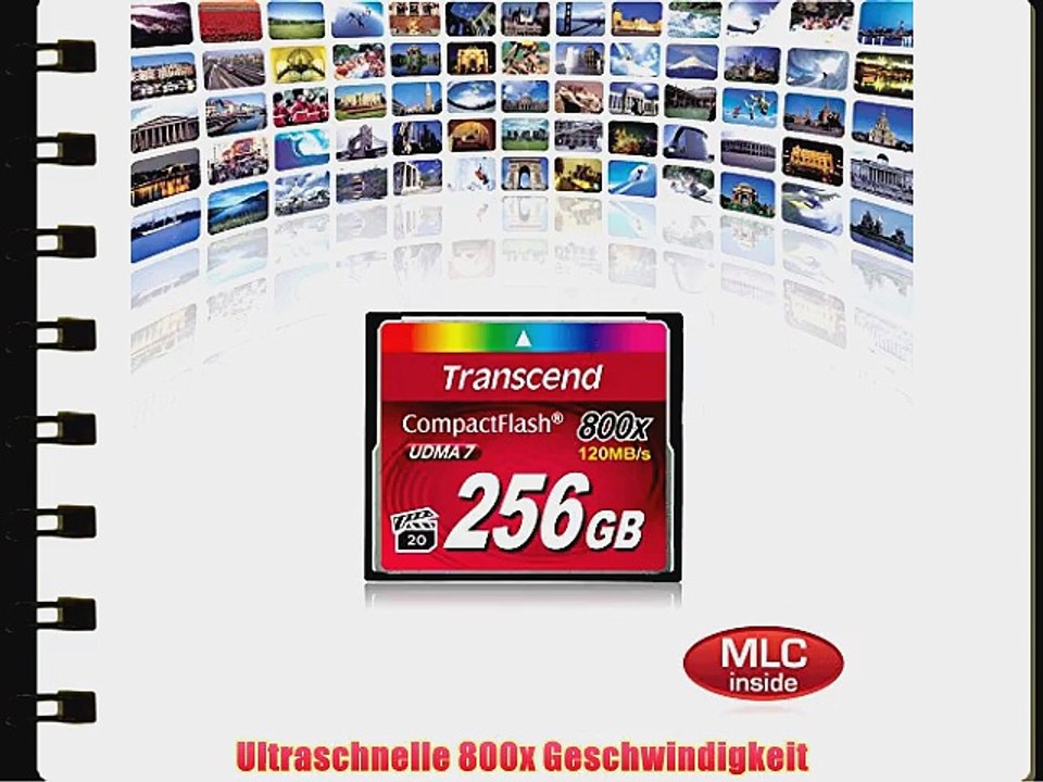Transcend TS32GCF800 Ultra-Speed CompactFlash 32GB Speicherkarte
