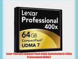 Lexar Thin Box Compact Flash 64GB Speicherkarte (400x Professional UDMA7)