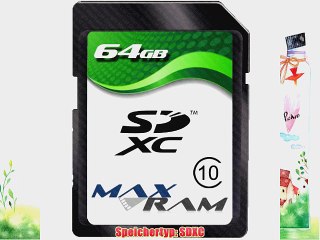 Speicherkarte SD SDXC 64 GB - Class 10 f?r Panasonic HDC-SD40 HDC-SD80 HDC-SD41 HDC-SD60 HDC-SD700