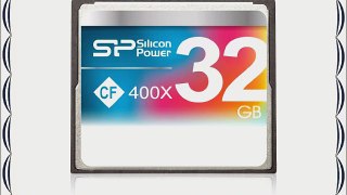 Silicon Power Professional 32GB Compact Flash Speicherkarte (400x Speed)