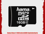 Hama Class 4 16GB microSDHC Speicherkarte