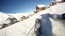 montage video ski menuires 3 vallées gopro hd 960