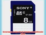 Sony SF8B4 Class 4 SD 8GB Flash-Speicherkarte